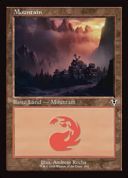 Mountain #294 · Magic: The Gathering