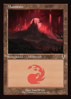 Mountain #295 · Magic: The Gathering