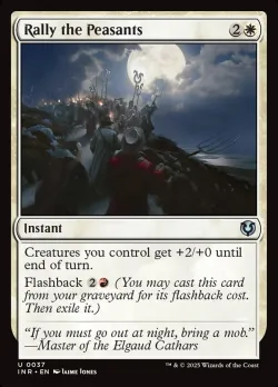 Rally the Peasants #37 · Magic: The Gathering