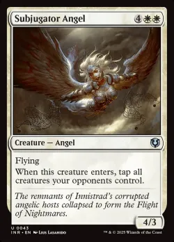 Subjugator Angel #43 · Magic: The Gathering