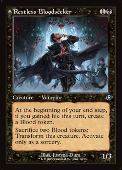 Restless Bloodseeker // Bloodsoaked Reveler 「INR/463」「EN」