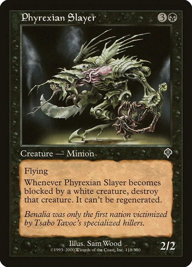 Phyrexian Slayer 「INV/118」「EN」