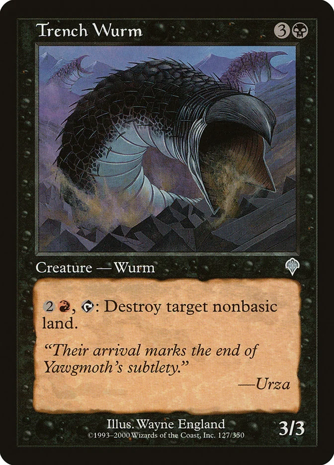 Trench Wurm 「INV/127」「EN」