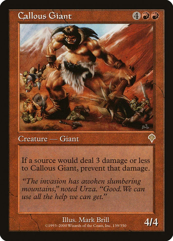 Callous Giant 「INV/139」「EN」