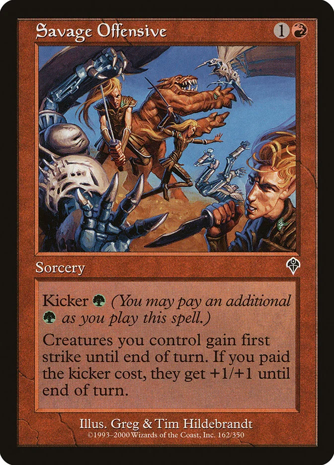 Savage Offensive 「INV/162」「EN」