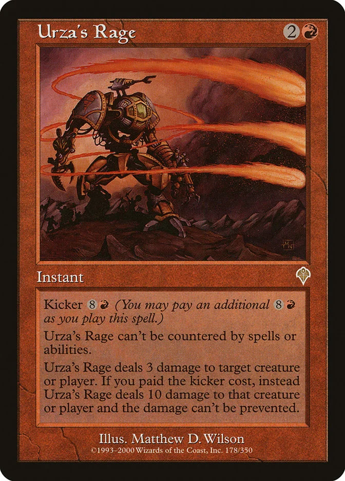 Urza's Rage 「INV/178」「EN」