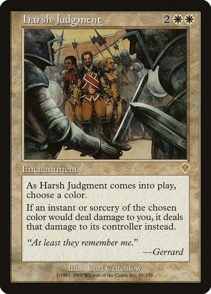Harsh Judgment 「INV/19」「EN」