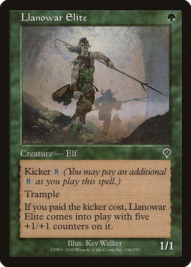 Llanowar Elite 「INV/196」「EN」