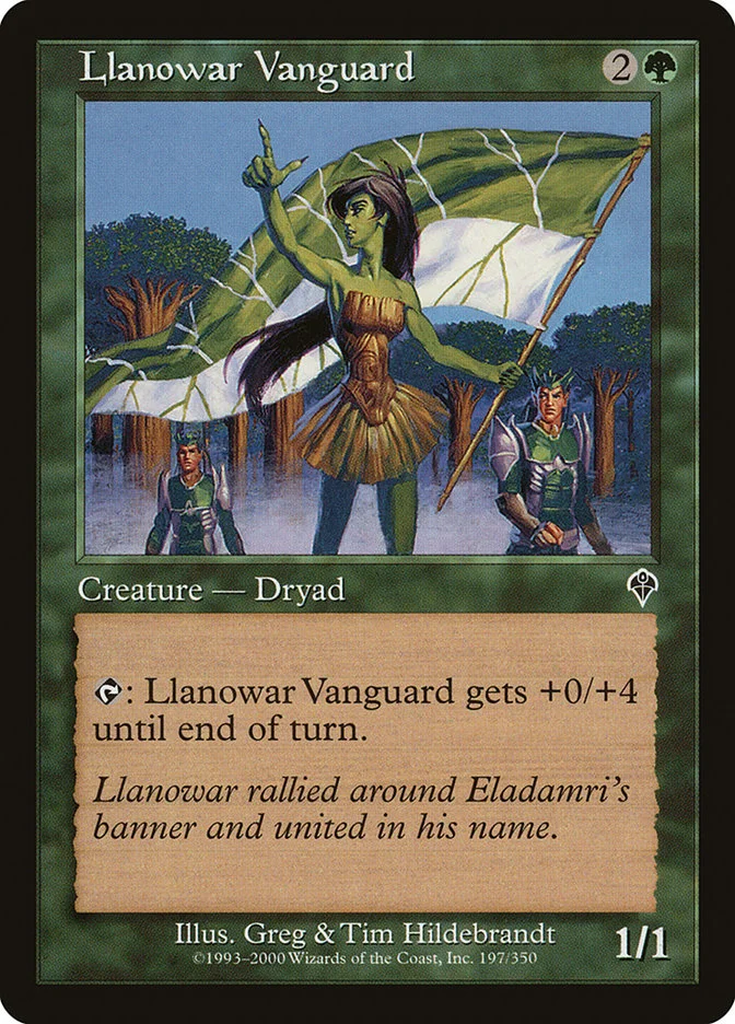 Llanowar Vanguard 「INV/197」「EN」