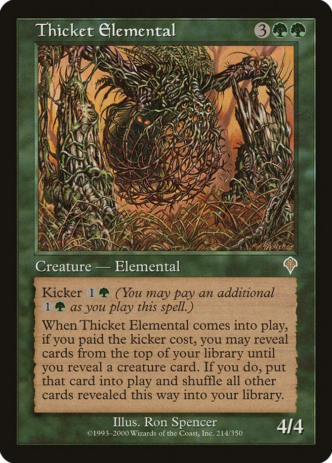 Thicket Elemental 「INV/214」「EN」