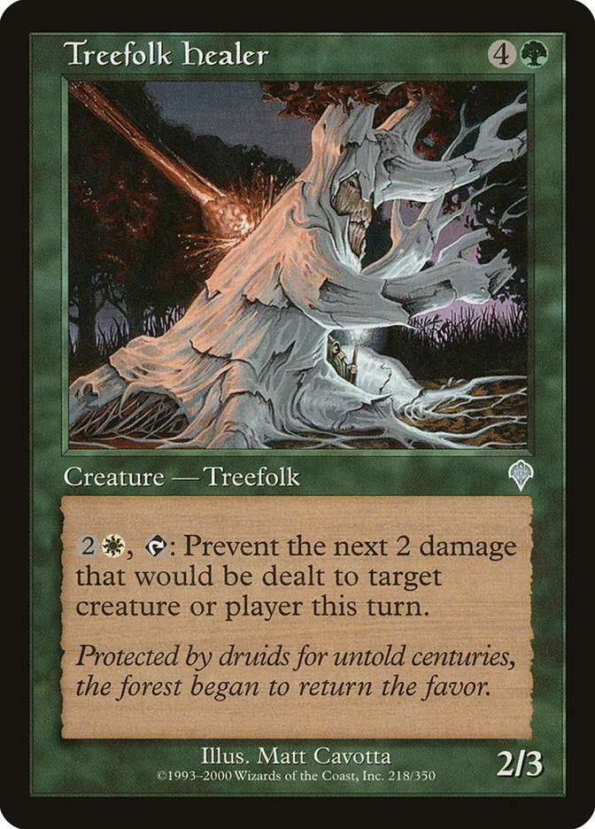 Treefolk Healer 「INV/218」「EN」