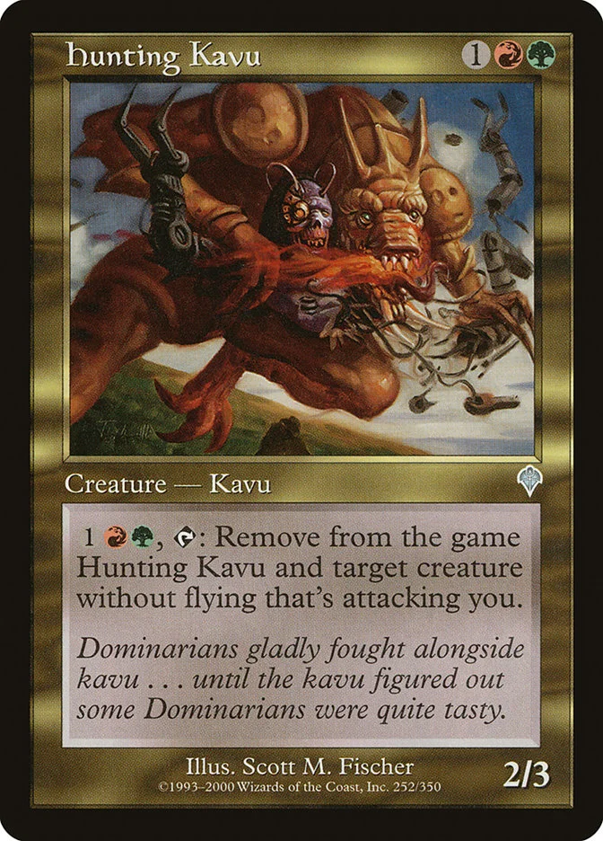 Hunting Kavu 「INV/252」「EN」