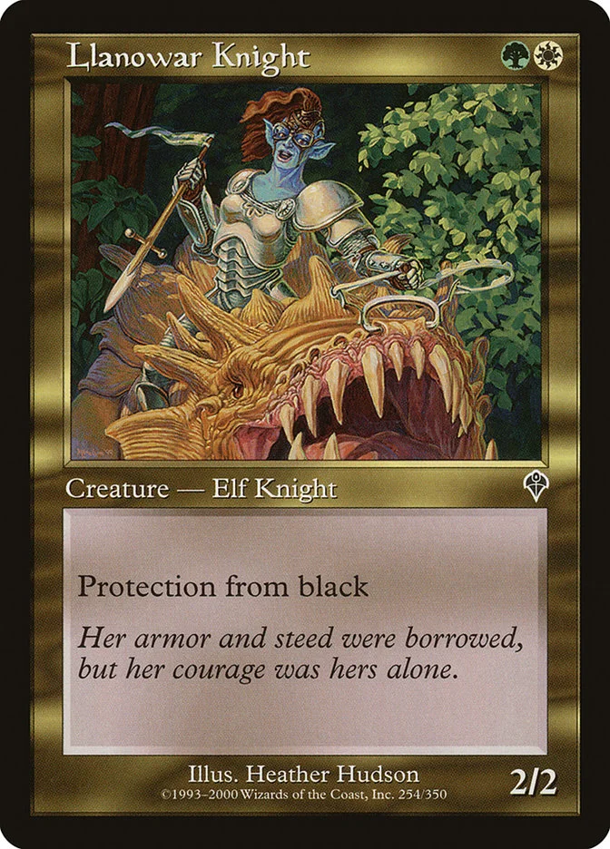 Llanowar Knight 「INV/254」「EN」