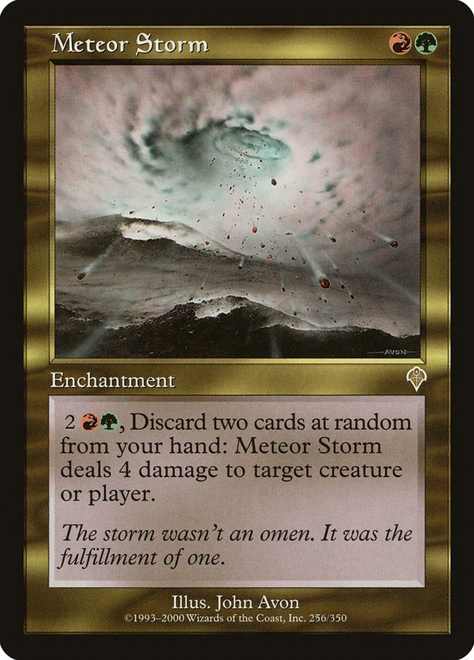Meteor Storm 「INV/256」「EN」