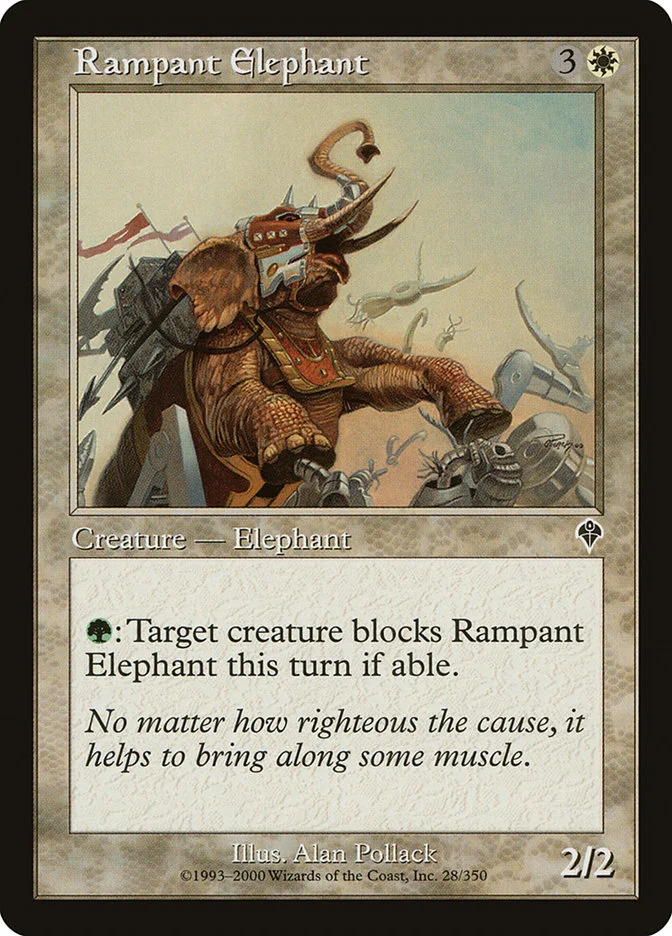 Rampant Elephant 「INV/28」「EN」