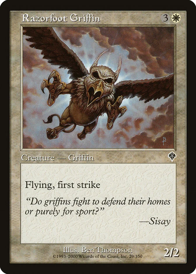 Razorfoot Griffin 「INV/29」「EN」
