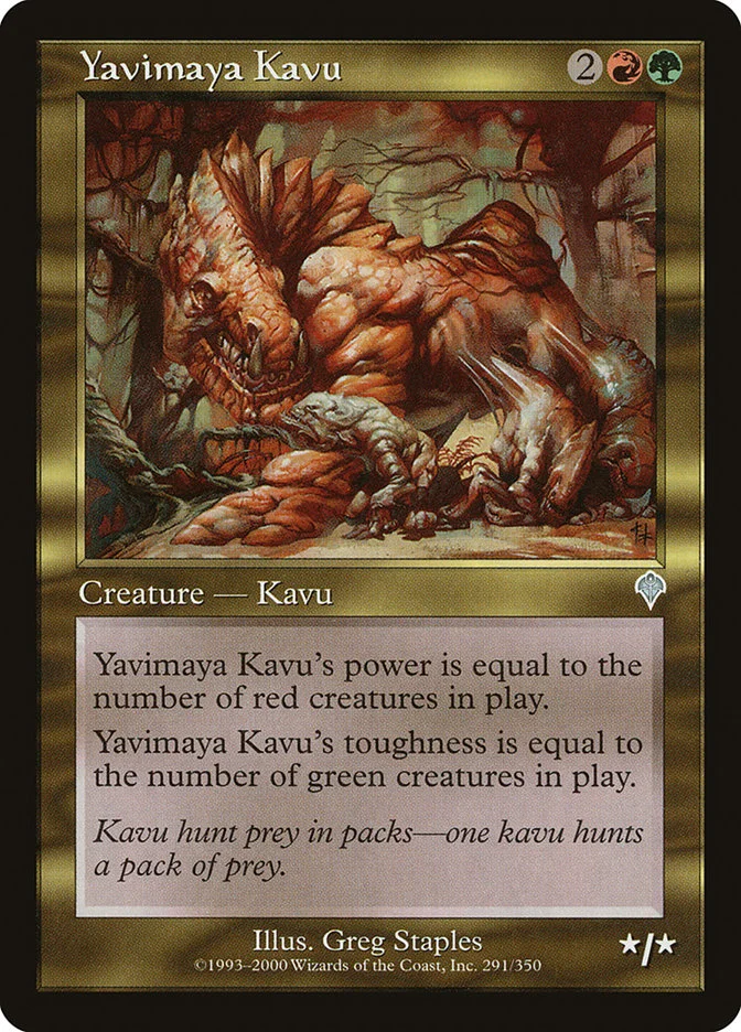 Yavimaya Kavu 「INV/291」「EN」