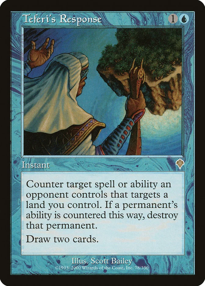 Teferi's Response 「INV/78」「EN」