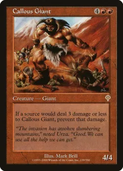 Callous Giant #139 · Magic: The Gathering