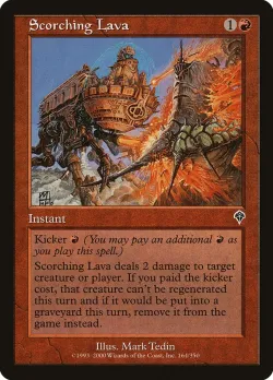 Scorching Lava #164 · Magic: The Gathering