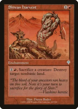 Shivan Harvest #167 · Magic: The Gathering