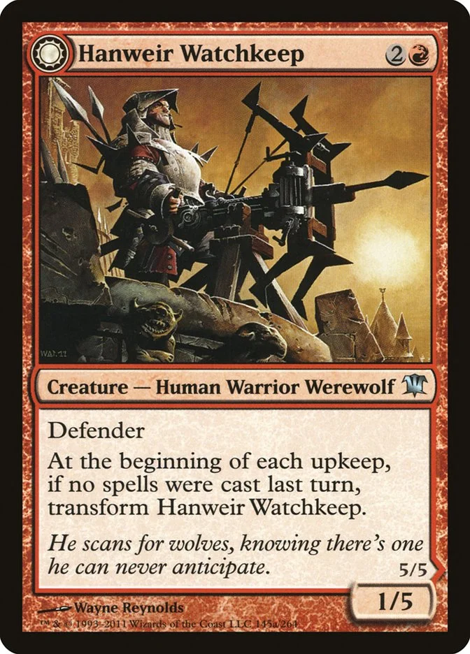 Hanweir Watchkeep // Bane of Hanweir 「ISD/145」「EN」