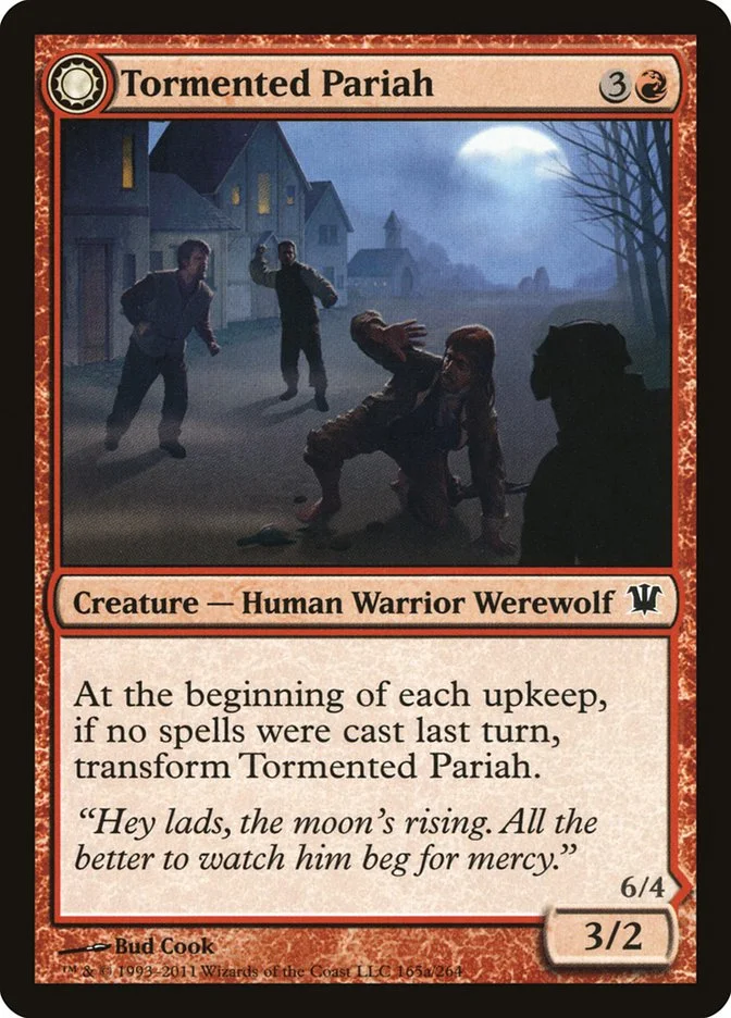 Tormented Pariah // Rampaging Werewolf 「ISD/165」「EN」