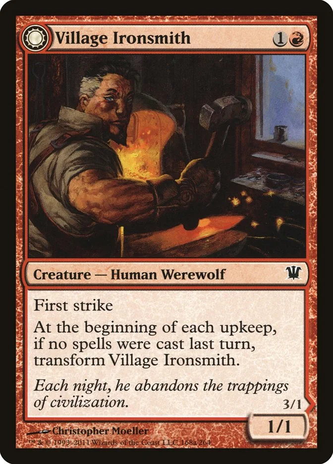 Village Ironsmith // Ironfang 「ISD/168」「EN」