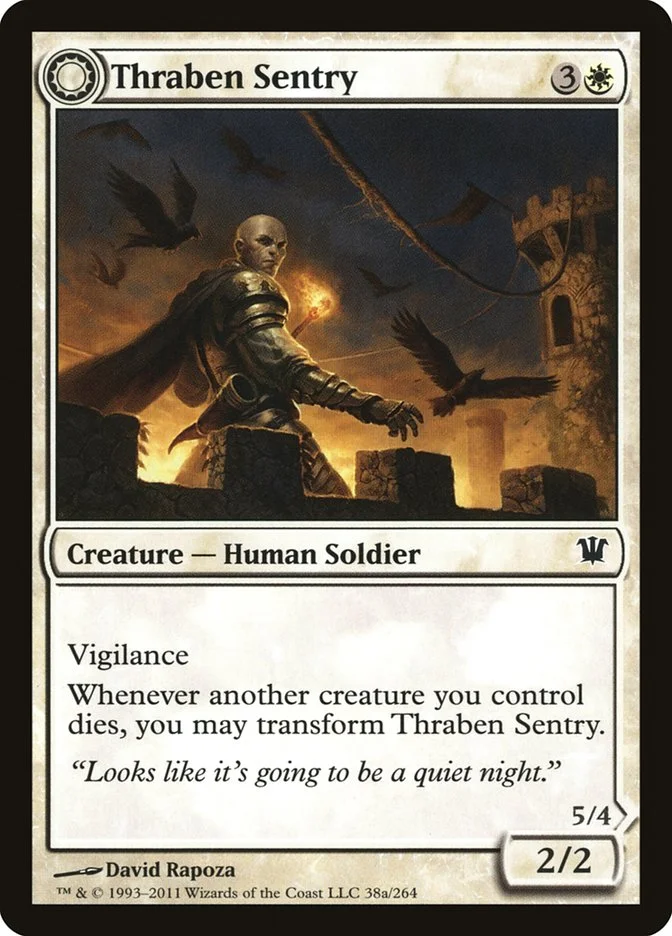 Thraben Sentry // Thraben Militia 「ISD/38」「EN」