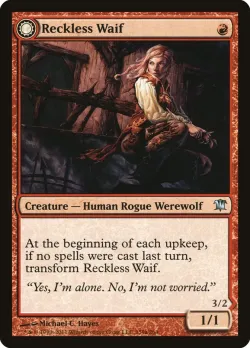 Reckless Waif // Merciless Predator #159 · Magic: The Gathering