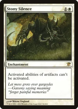 Stony Silence #36 · Magic: The Gathering