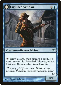 Civilized Scholar // Homicidal Brute #47 · Magic: The Gathering