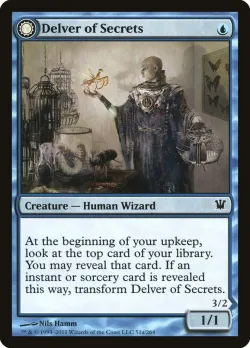 Delver of Secrets // Insectile Aberration #51 · Magic: The Gathering