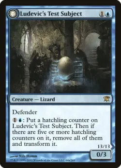 Ludevic's Test Subject // Ludevic's Abomination #64 · Magic: The Gathering