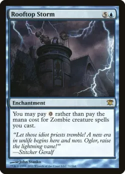 Rooftop Storm #71 · Magic: The Gathering