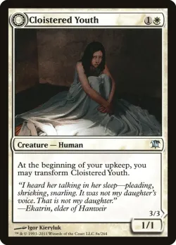 Cloistered Youth // Unholy Fiend #8 · Magic: The Gathering