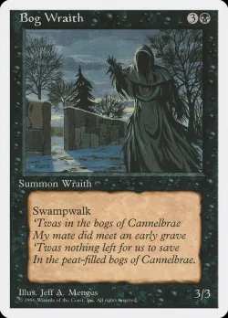 Bog Wraith #17 · Magic: The Gathering