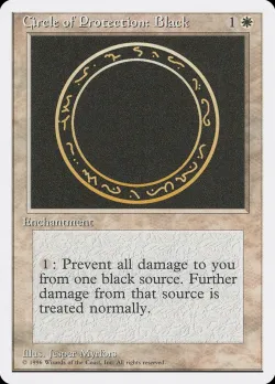 Circle of Protection: Black #2 · Magic: The Gathering
