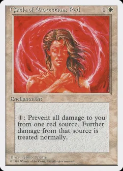 Circle of Protection: Red #3 · Magic: The Gathering