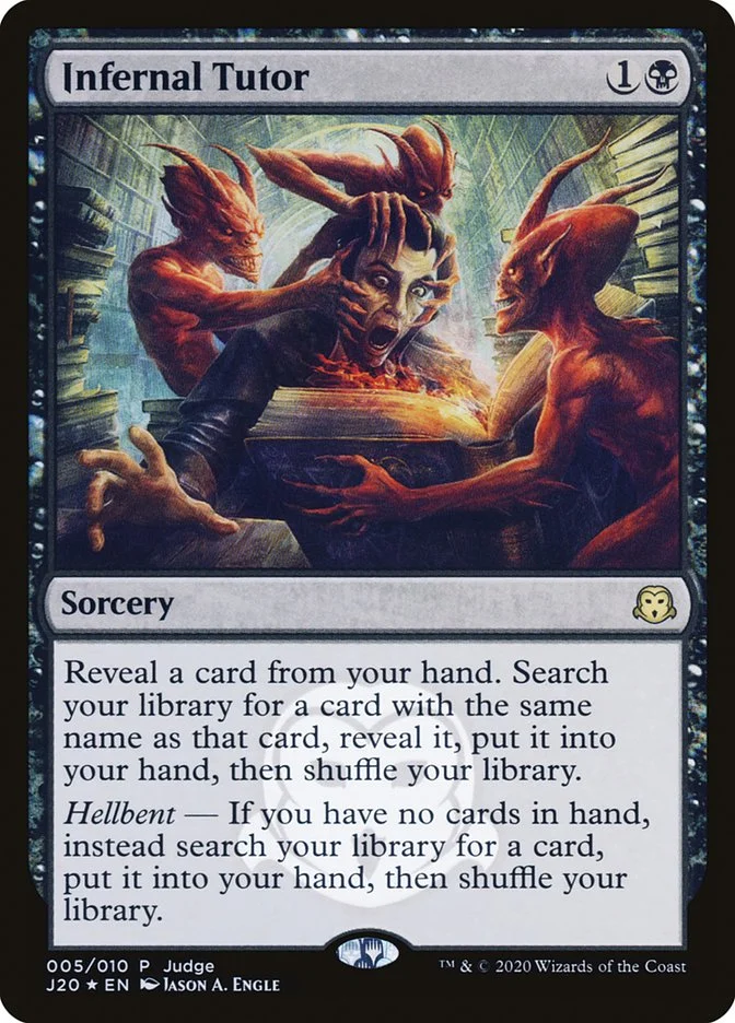 Infernal Tutor 「J20/5」「EN」