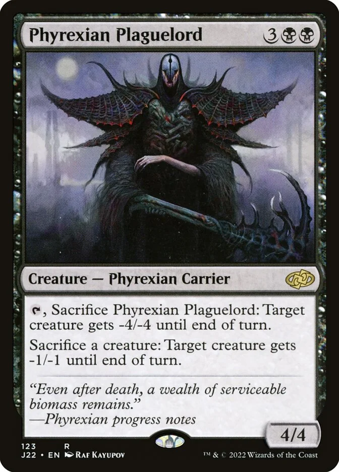Phyrexian Plaguelord 「J22/123」「EN」