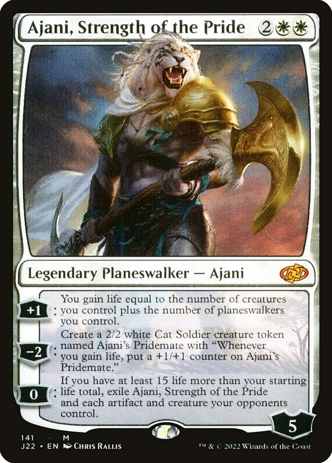 Ajani, Strength of the Pride 「J22/141」「EN」