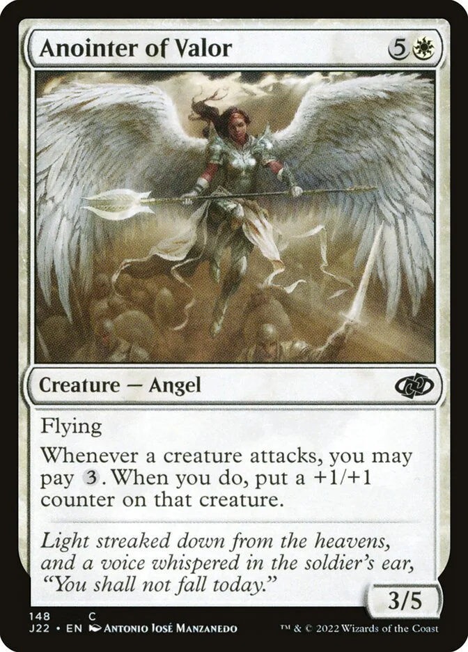 Anointer of Valor 「J22/148」「EN」