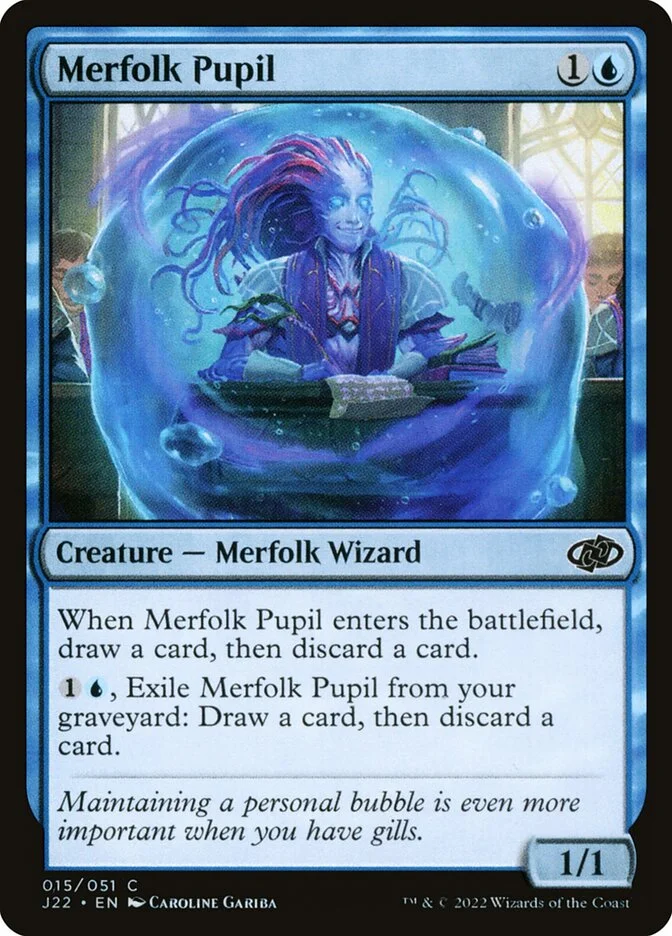 Merfolk Pupil 「J22/15」「EN」