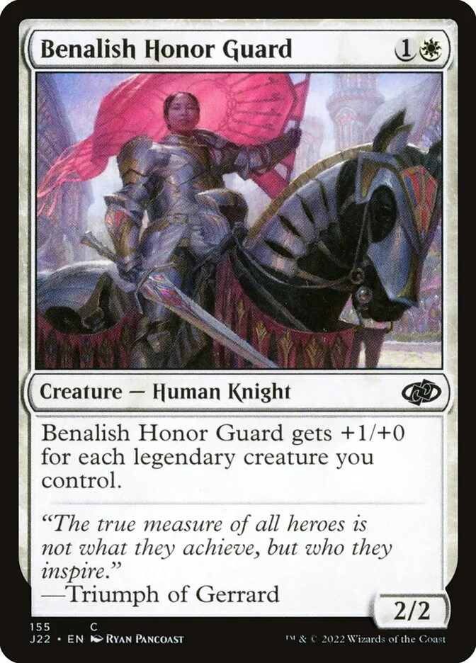 Benalish Honor Guard 「J22/155」「EN」