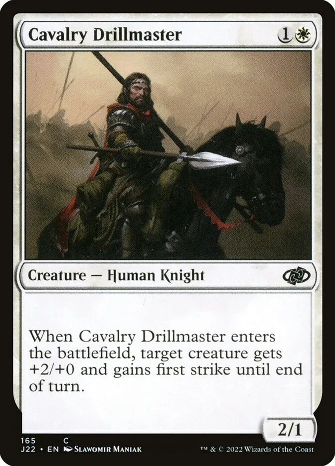 Cavalry Drillmaster 「J22/165」「EN」