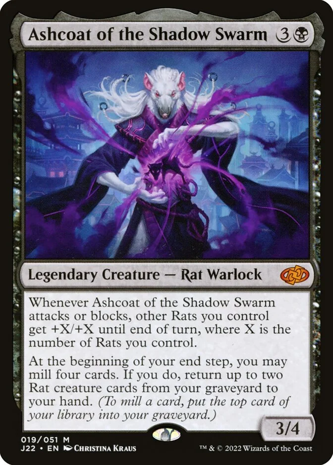 Ashcoat of the Shadow Swarm 「J22/19」「EN」