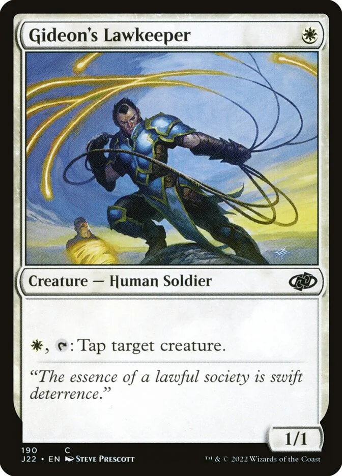 Gideon's Lawkeeper 「J22/190」「EN」