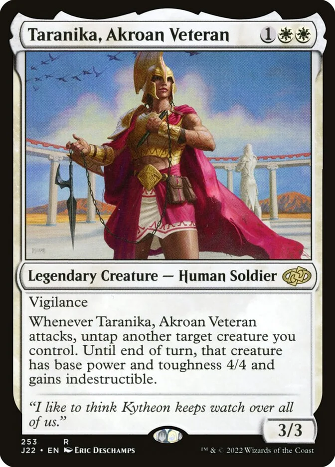 Taranika, Akroan Veteran 「J22/253」「EN」