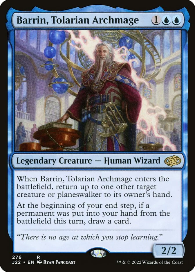 Barrin, Tolarian Archmage 「J22/276」「EN」